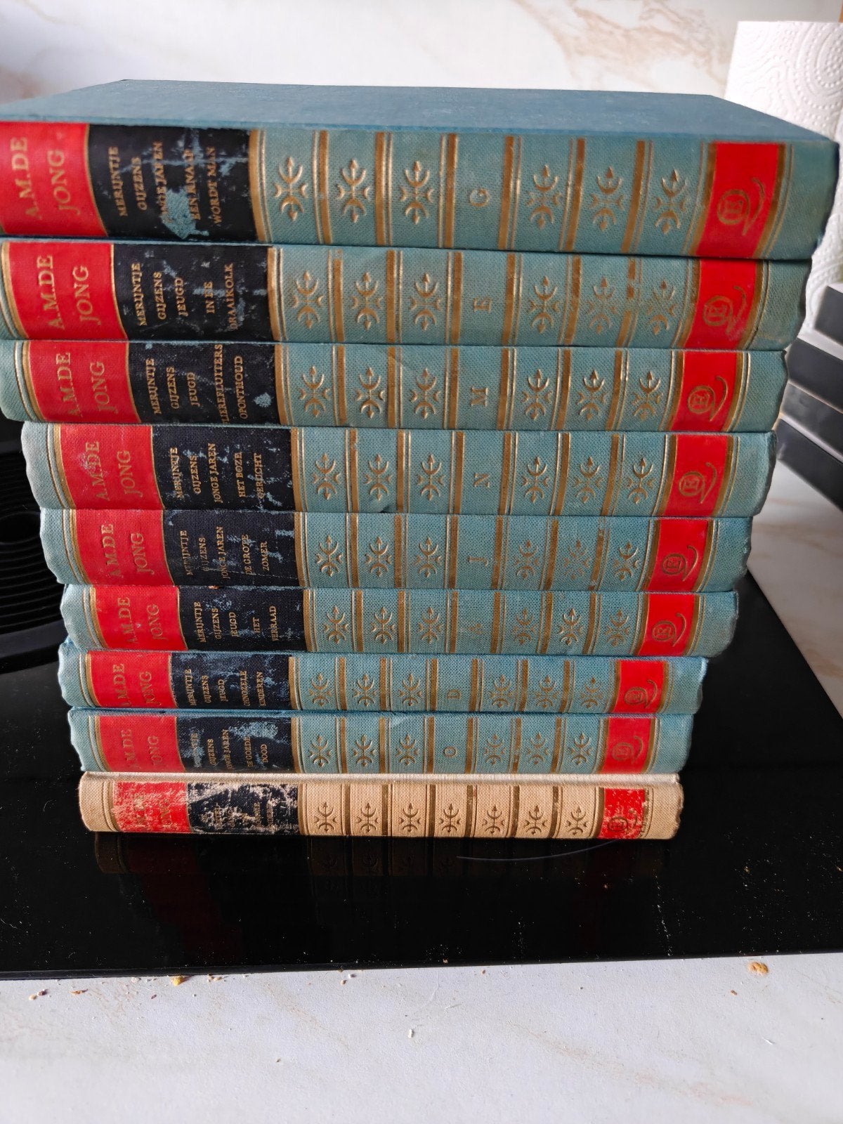 A.M. de Jong - Merijntje Gijzens Jeugd (Complete set), Ophalen of Verzenden, Gelezen, A.M. de Jong, Fictie algemeen