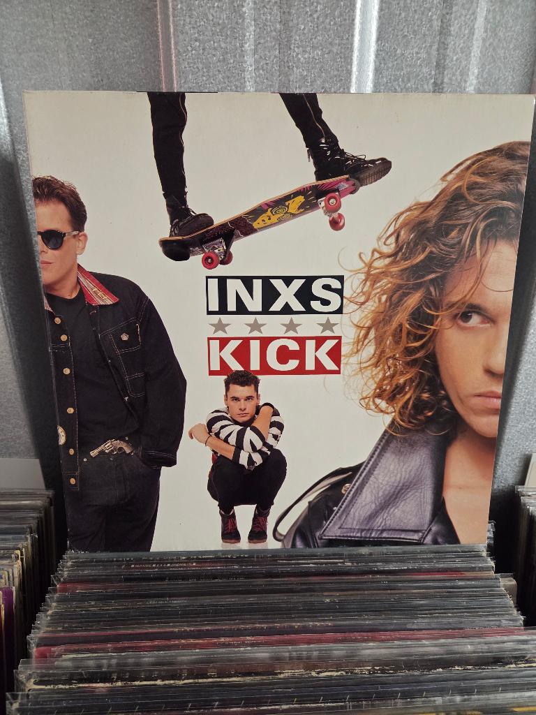 Vinyl lp INXS: KICK, Inclusief binnenhoes, Ophalen of Verzenden, Gebruikt, 12 inch