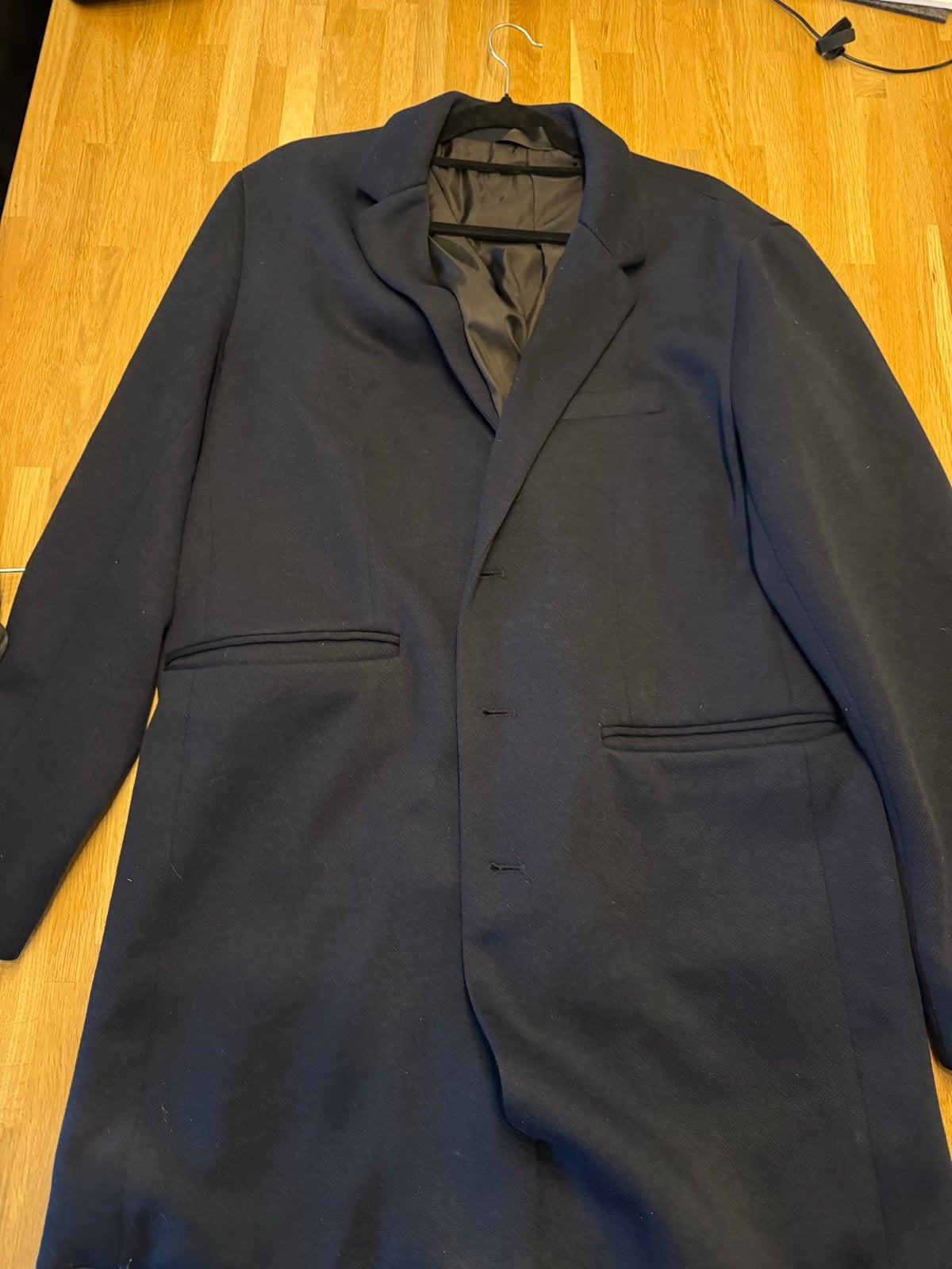Jack & Jones winterjas L, Ophalen of Verzenden, Gedragen, Maat 52/54 (L), Zwart