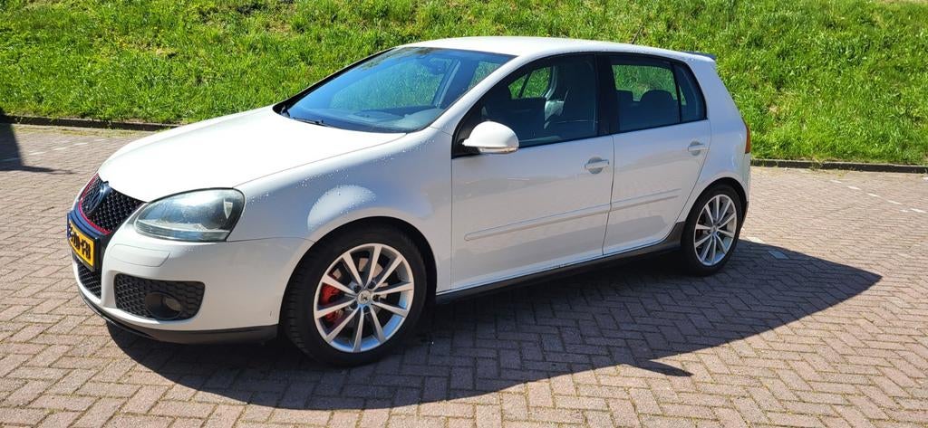 Volkswagen Golf 2.0 GTI 147KW 2008 Wit, 4 cilinders, Wit, Origineel Nederlands, Handgeschakeld