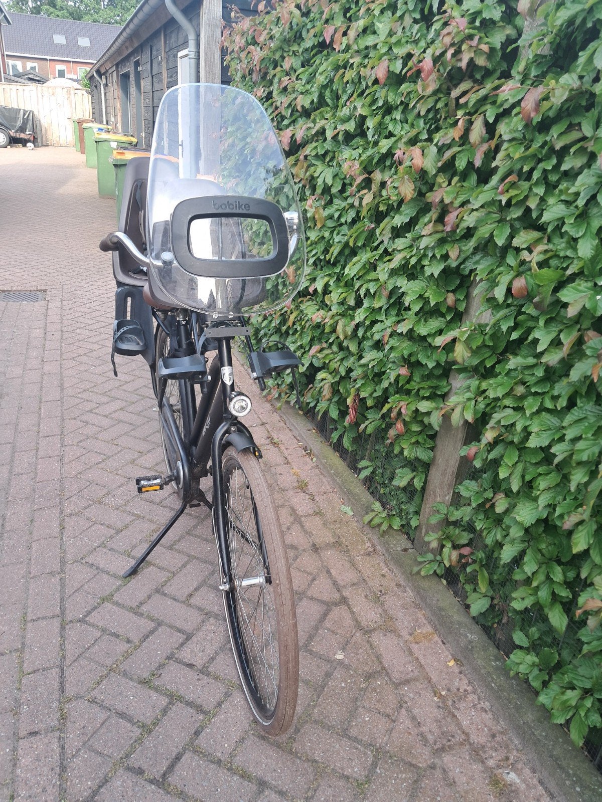 Fietszitje voor Bobike, Fietsen en Brommers, Fietsaccessoires | Aanhangers en Karren, Ophalen of Verzenden, Zo goed als nieuw