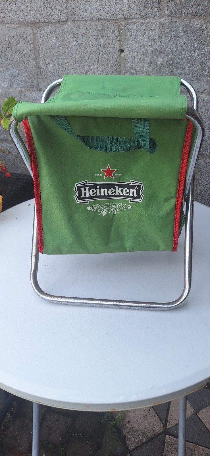 Heineken kruk klapstoel/ koeltas, Ophalen of Verzenden, Zo goed als nieuw, Heineken