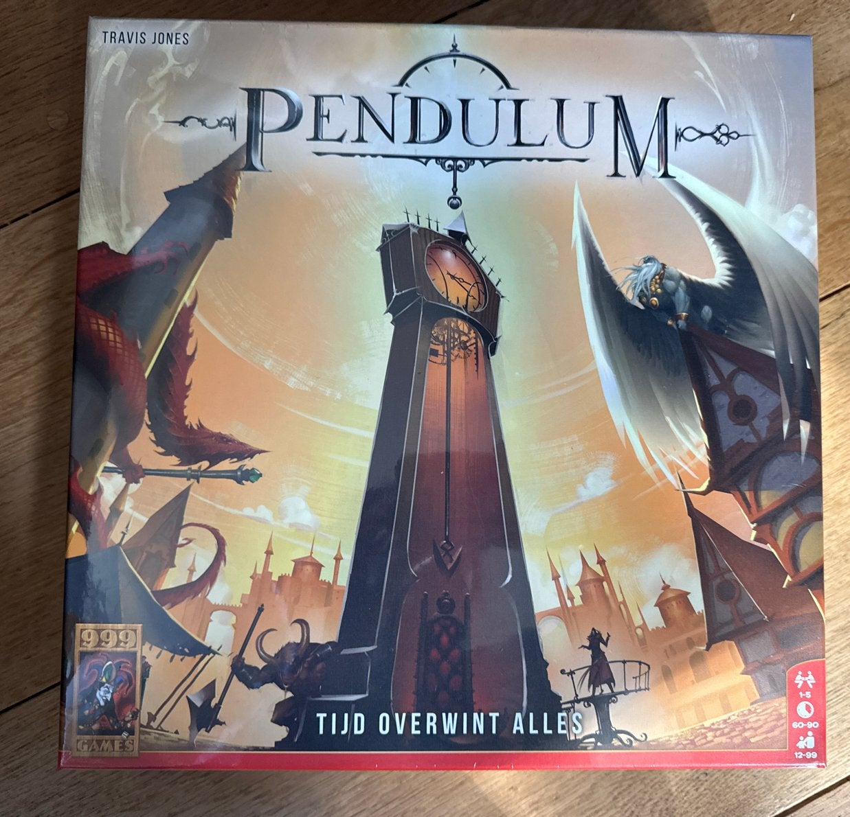 Pendulum Bordspel - Strategisch Tijdmanagement, Een of twee spelers, Ophalen, Nieuw