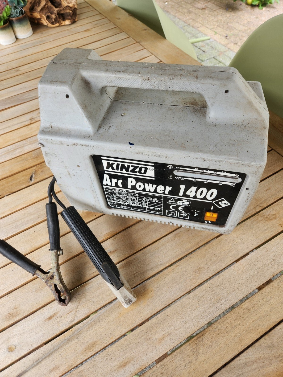 Kinzo Arc Power 1400, Ophalen, Gebruikt, Minder dan 150 ampère, Elektroden