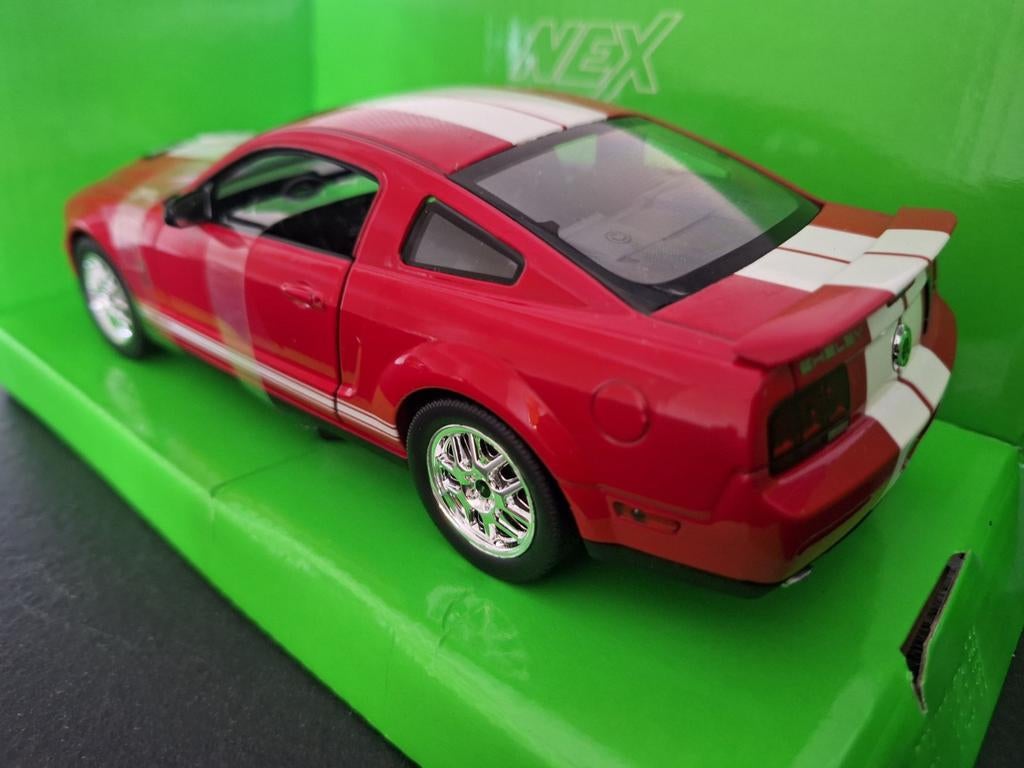 Ford Mustang Shelby Cobra GT 500 Schaal 1:24, Overige merken, Auto, Nieuw, Ophalen of Verzenden