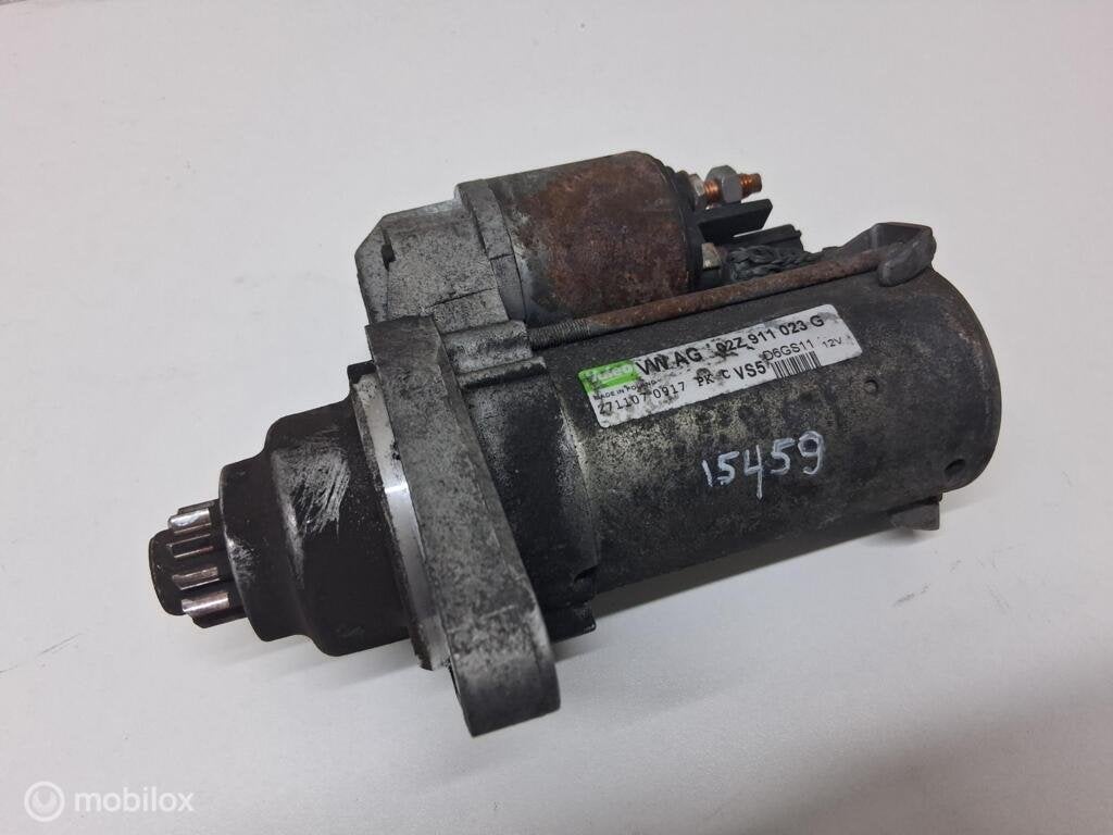 Startmotor Vw Golf V 1.4 TSI ('03-'08) 02Z911023G, Gebruikt, Volkswagen, Ophalen of Verzenden, Volkswagen