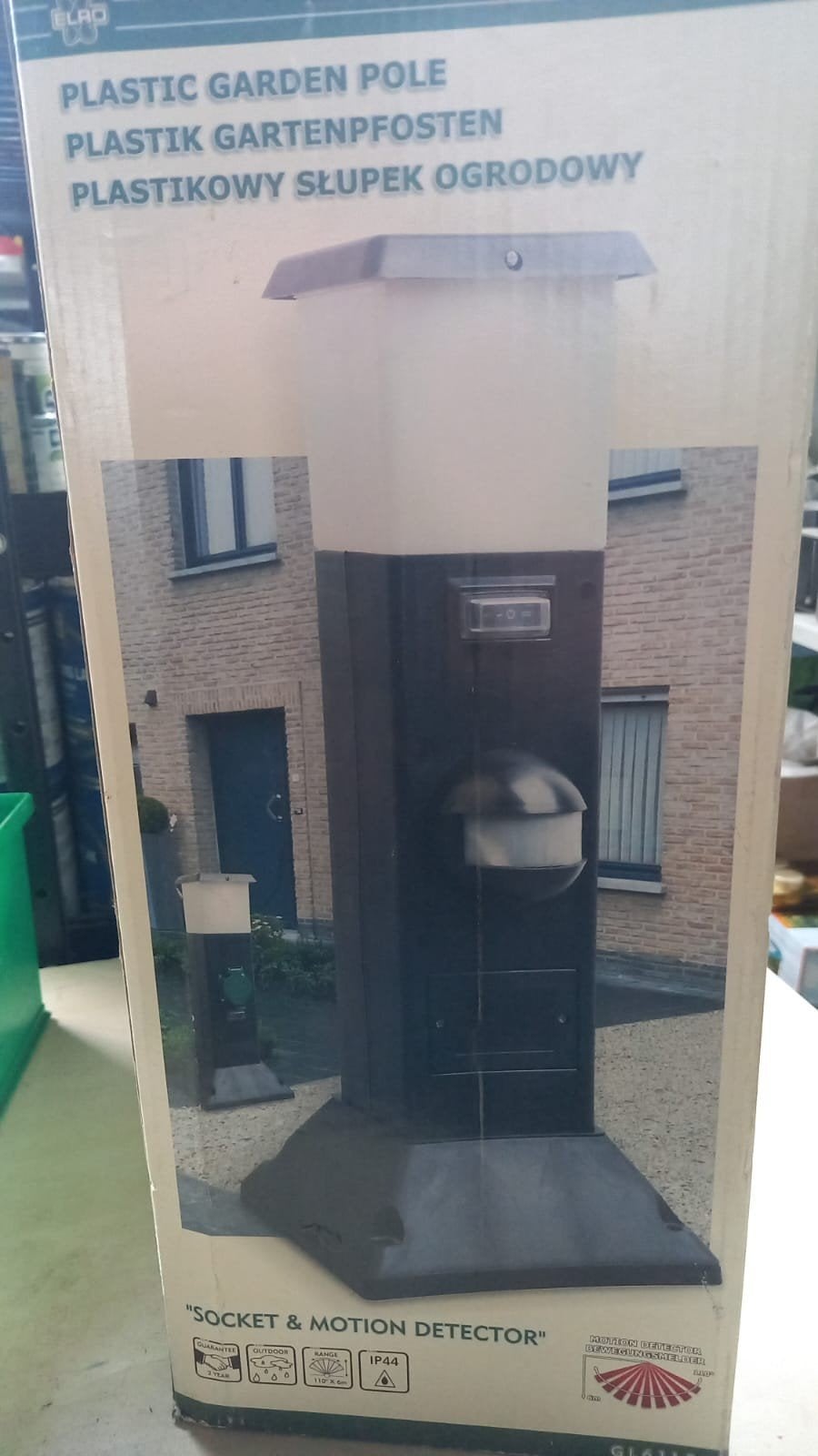 Tuinverlichting met bewegingssensor 4x, Ophalen, Nieuw