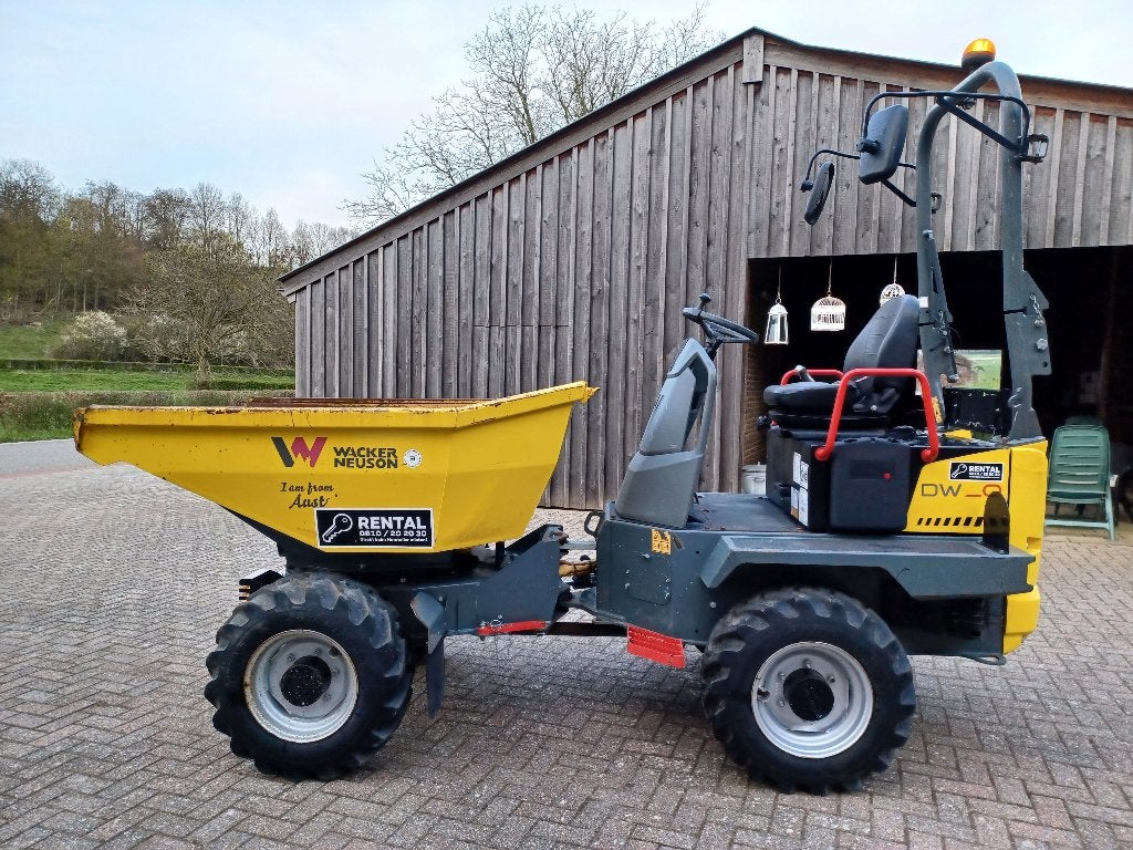 Wacker Neuson DW 20 Dumper / Motorjapanner, Ophalen, Zo goed als nieuw