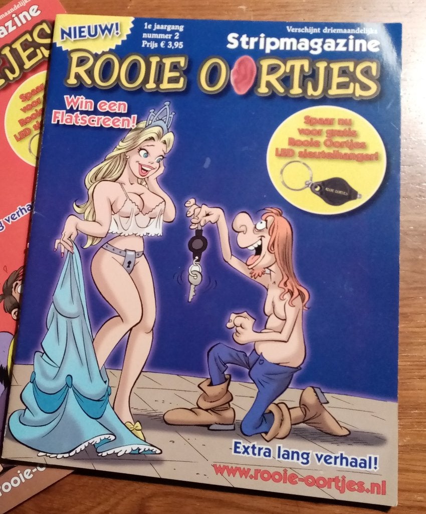 Rooie Oortjes Stripmagazine 1e jaargang nr 2, Eén stripboek, Ophalen of Verzenden, Zo goed als nieuw