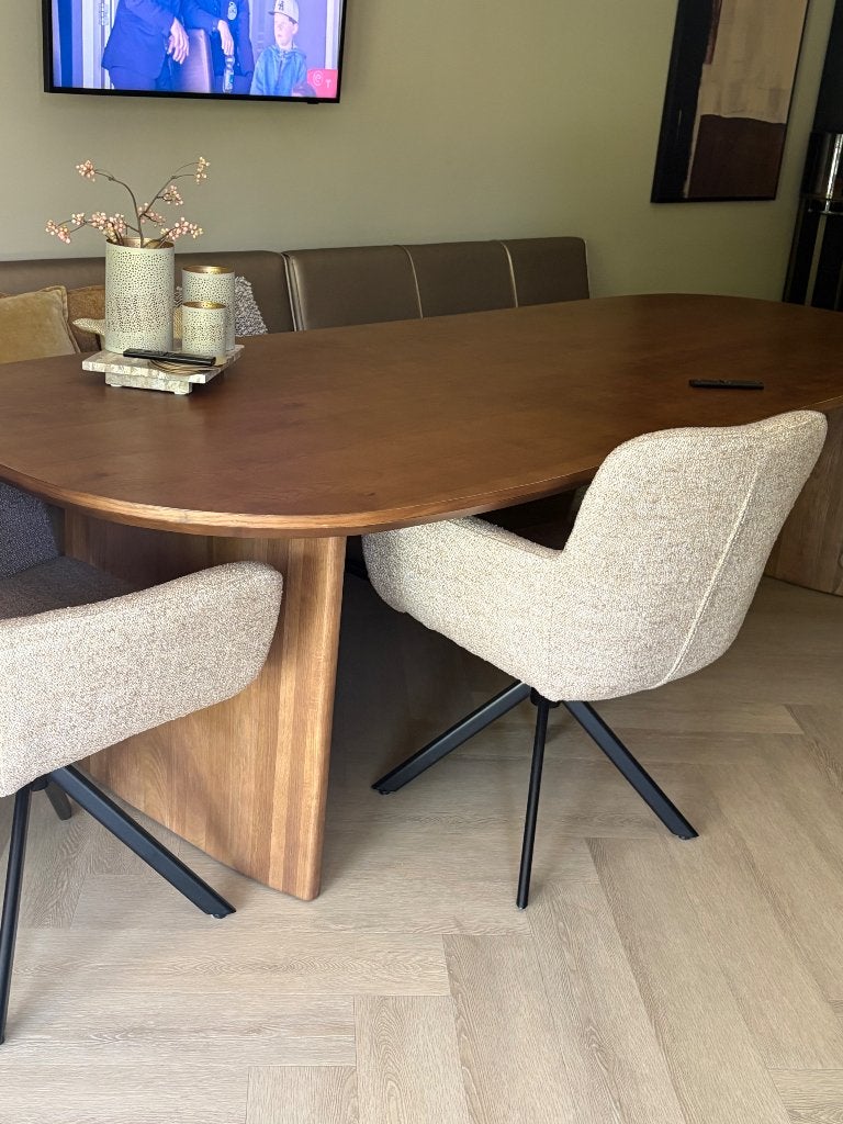 Luxe eettafel als nieuw!, Ophalen, Zo goed als nieuw