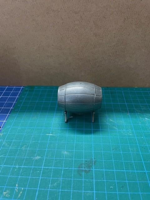 poppenhuis wijnvat tin, Ophalen of Verzenden, Zo goed als nieuw, Poppenhuis
