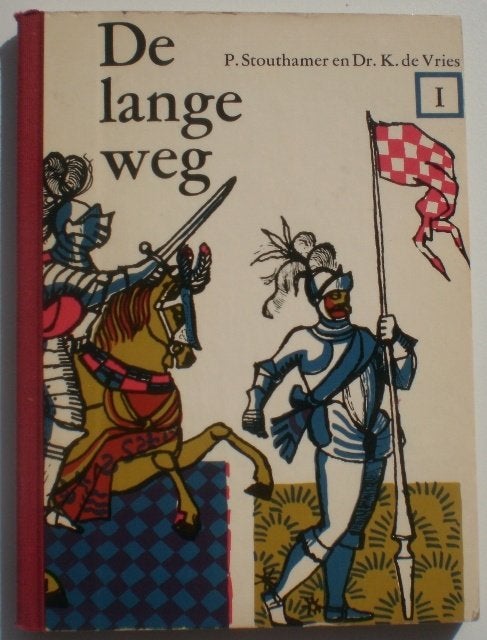Oud boekje - De lange weg - P.Stouthamer/Dr. K de Vries, Gelezen, Geschiedenis, Ophalen of Verzenden, P.Stouthamer/Dr. K de Vries