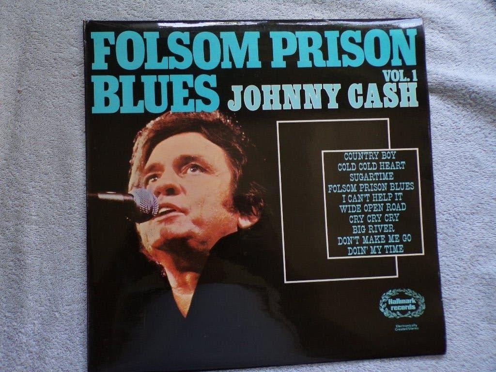 Johnny Cash - FOLSOM PRISON BLUES vol.1  ( uk ), Inclusief binnenhoes, Verzenden, Zo goed als nieuw, 12 inch