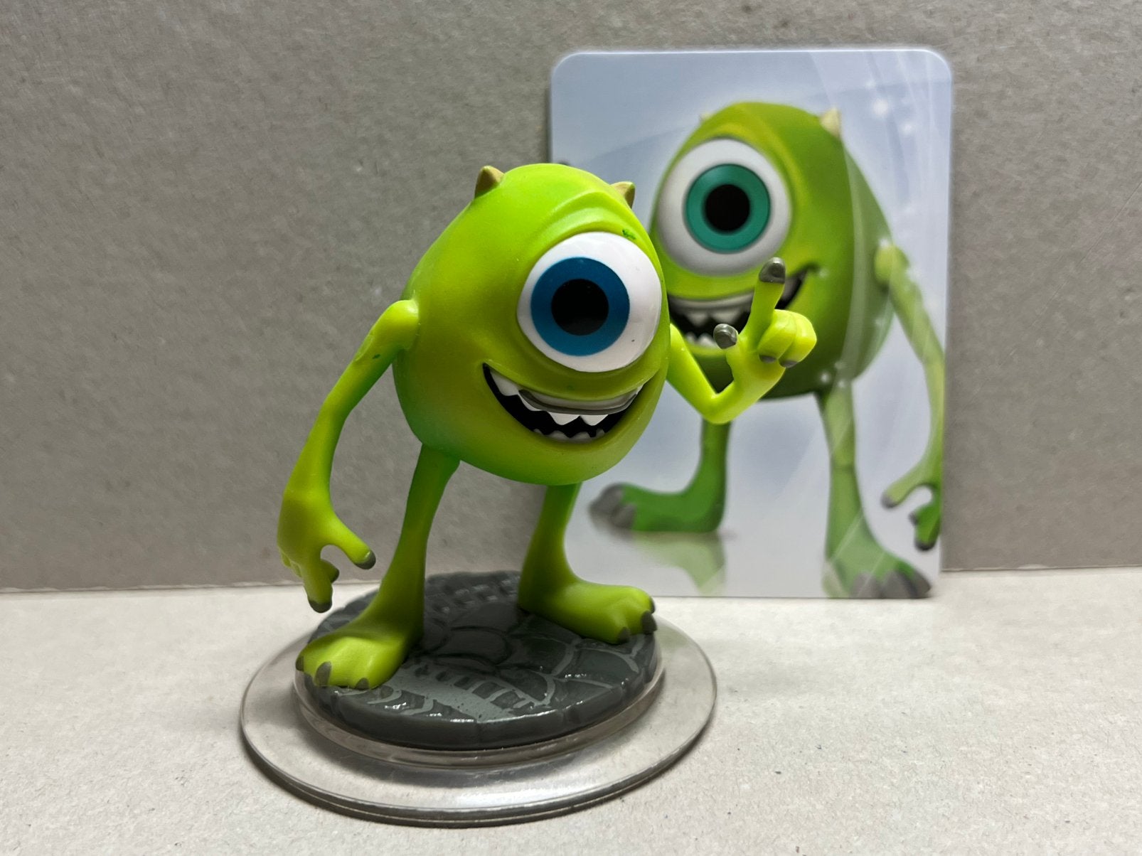 Disney Infinity 1.0 Mike mét kaart, 1 speler, Ophalen of Verzenden, Zo goed als nieuw, Role Playing Game (Rpg)