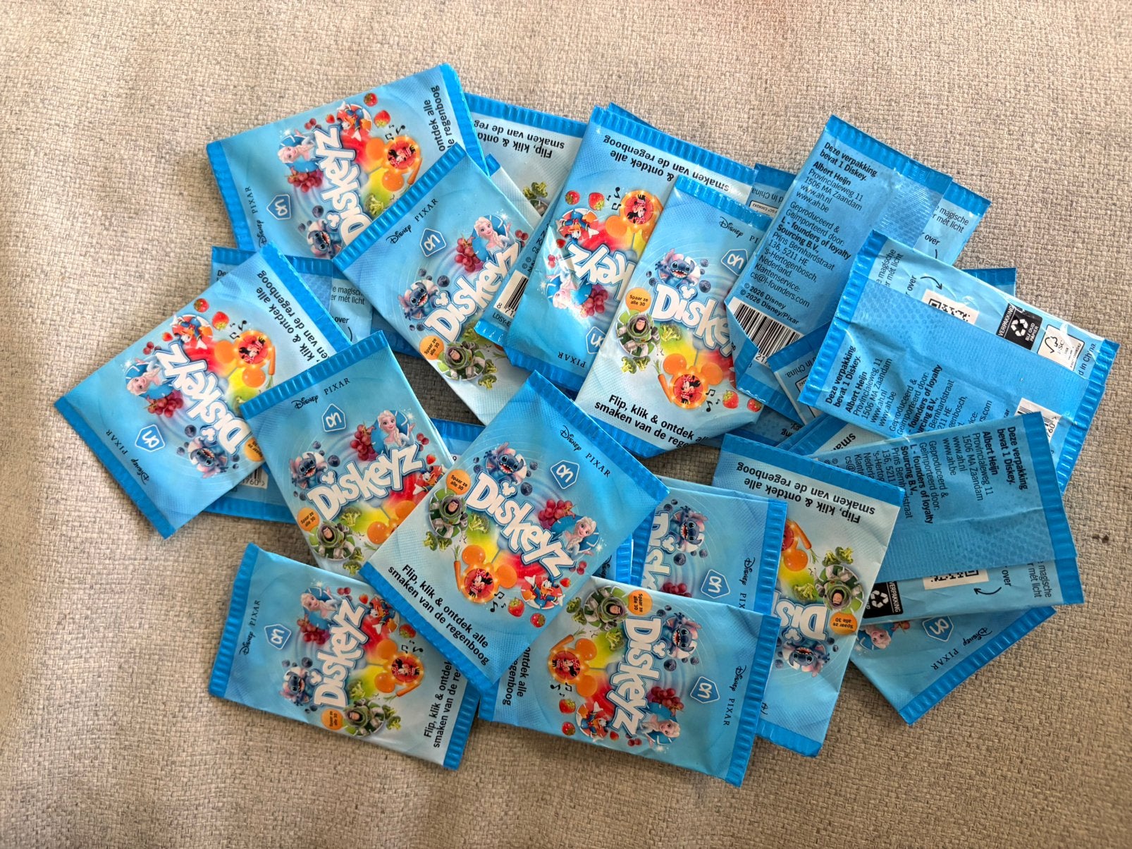 Diskeyz ah, Albert Heijn, Ophalen