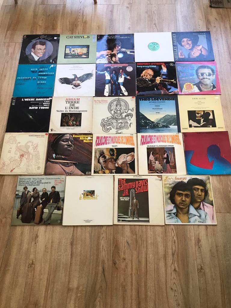 Partij platen / wereld muziek , jazz , klassiek, Ophalen of Verzenden, Zo goed als nieuw, Overige formaten, Overige soorten