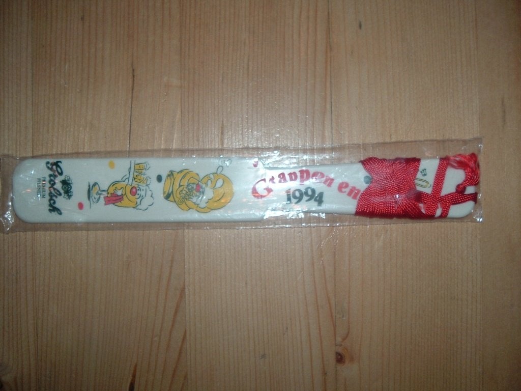 Grolsch spatel 1994 / afschuimer Grappen en Grolsch, Ophalen of Verzenden, Nieuw, Overige typen, Grolsch