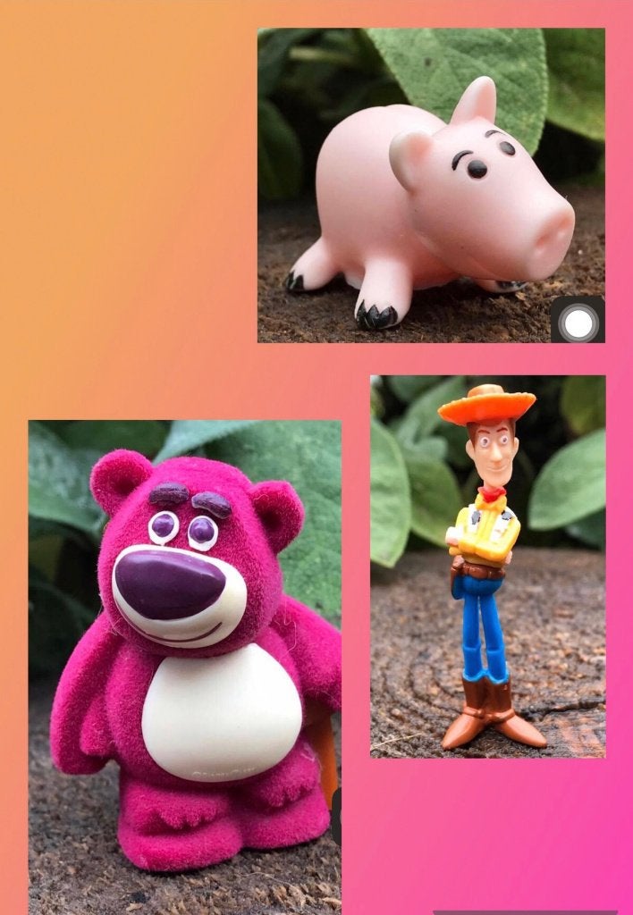 Woody Pride - Hamm - Lotso - Toy Story AH 2010, Ophalen of Verzenden, Overige figuren, Zo goed als nieuw, Beeldje of Figuurtje