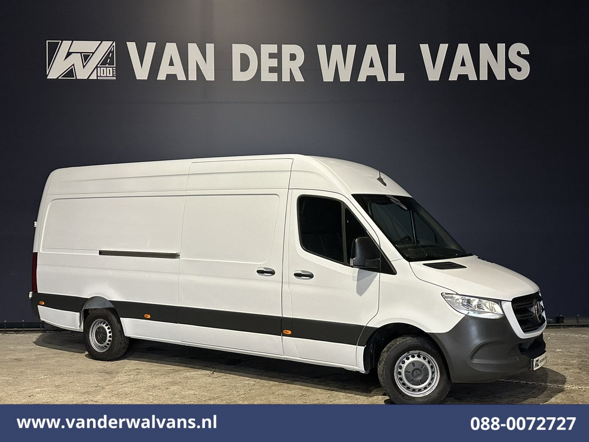 Mercedes-Benz Sprinter 317 CDI 170pk L3H2 Euro6 Airco | Came, Auto's, Dealer onderhouden, Gebruikt, 4 cilinders, Wit