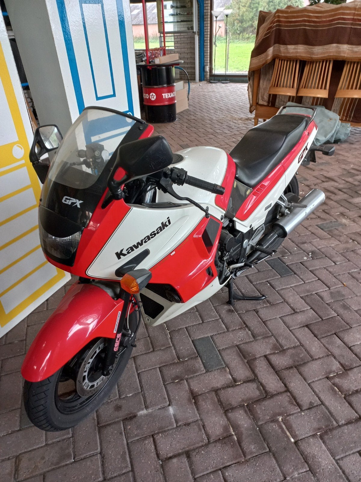 Kawasaki GPX 750 R - Accu stuk, Ophalen