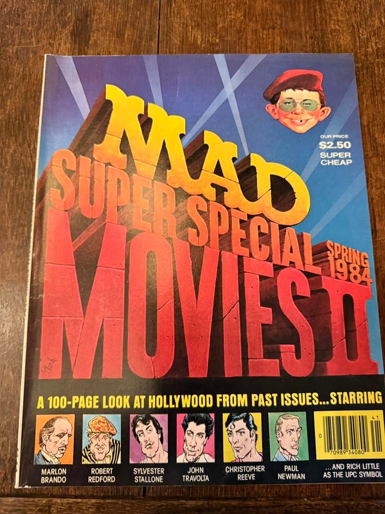 MAD Super Special Movies II 1984 Hollywood Vintage USA, Ophalen of Verzenden, Gelezen, Muziek, Film of Tv