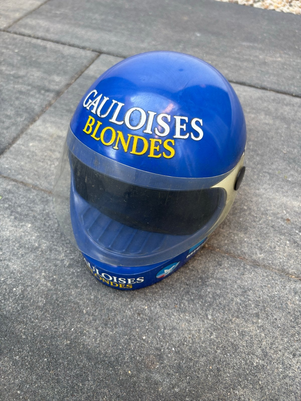 Vintage Gauloises Blondes Racehelm Asbak - Collectors Item, Verzenden, Gebruikt, Gebruiksvoorwerp