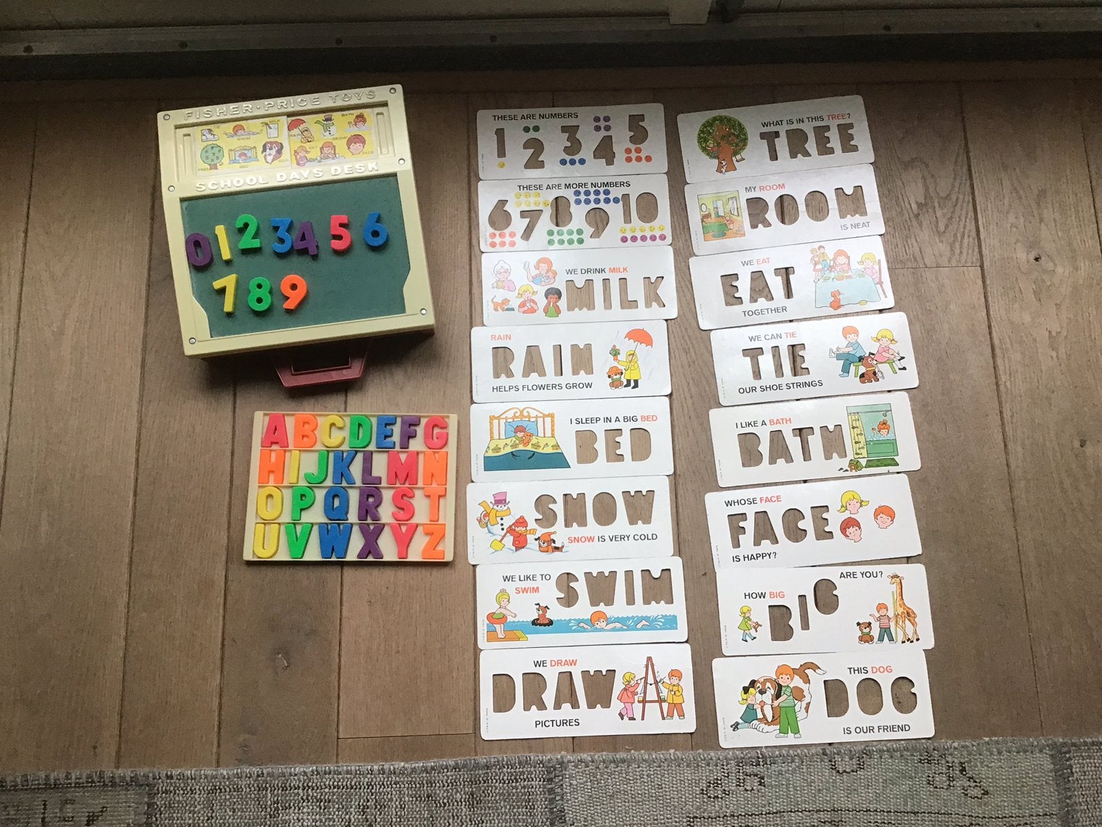 Fisher Price lessenaar /school days desk engelstalige, Kinderen en Baby's, Speelgoed | Fisher-Price, Ophalen of Verzenden, Gebruikt