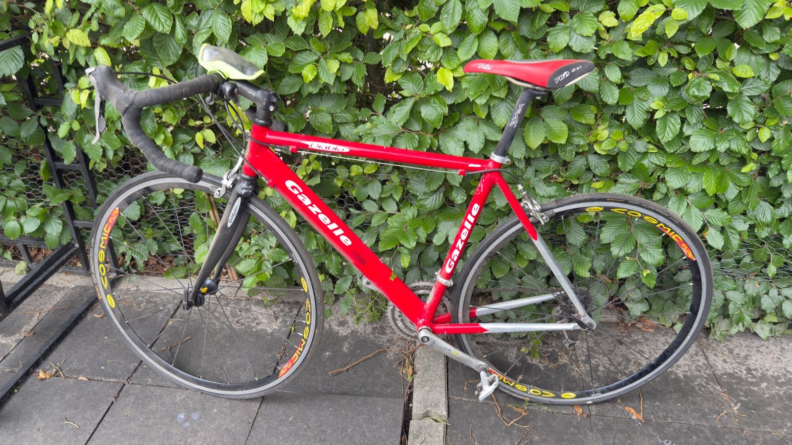 Gazelle diablo Racefiets - Rood, Gebruikt. Aluminium frame., Ophalen, 28 inch, Gebruikt, Aluminium