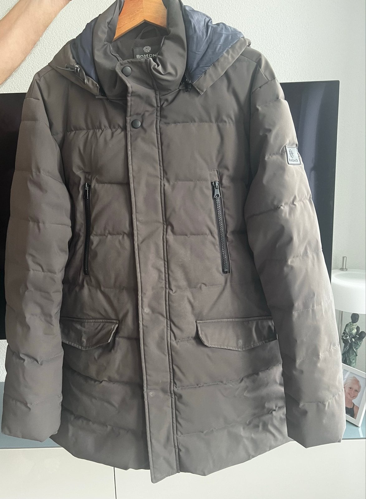Bomont winterjas heren - Maat L, Ophalen of Verzenden, Nieuw, Maat 52/54 (L), Grijs