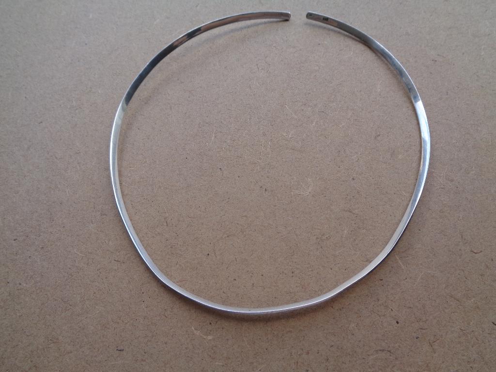 zilveren 925 ketting/spang [833], Verzenden, Zo goed als nieuw, Zilver, Overige materialen