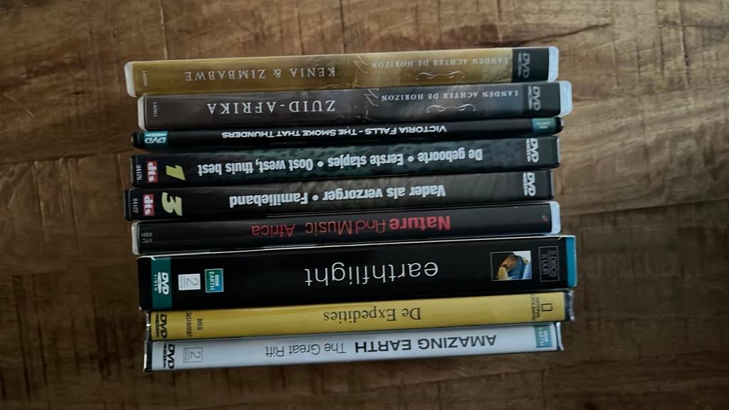 Natuur films div, Alle leeftijden, Ophalen of Verzenden, Zo goed als nieuw, Natuur