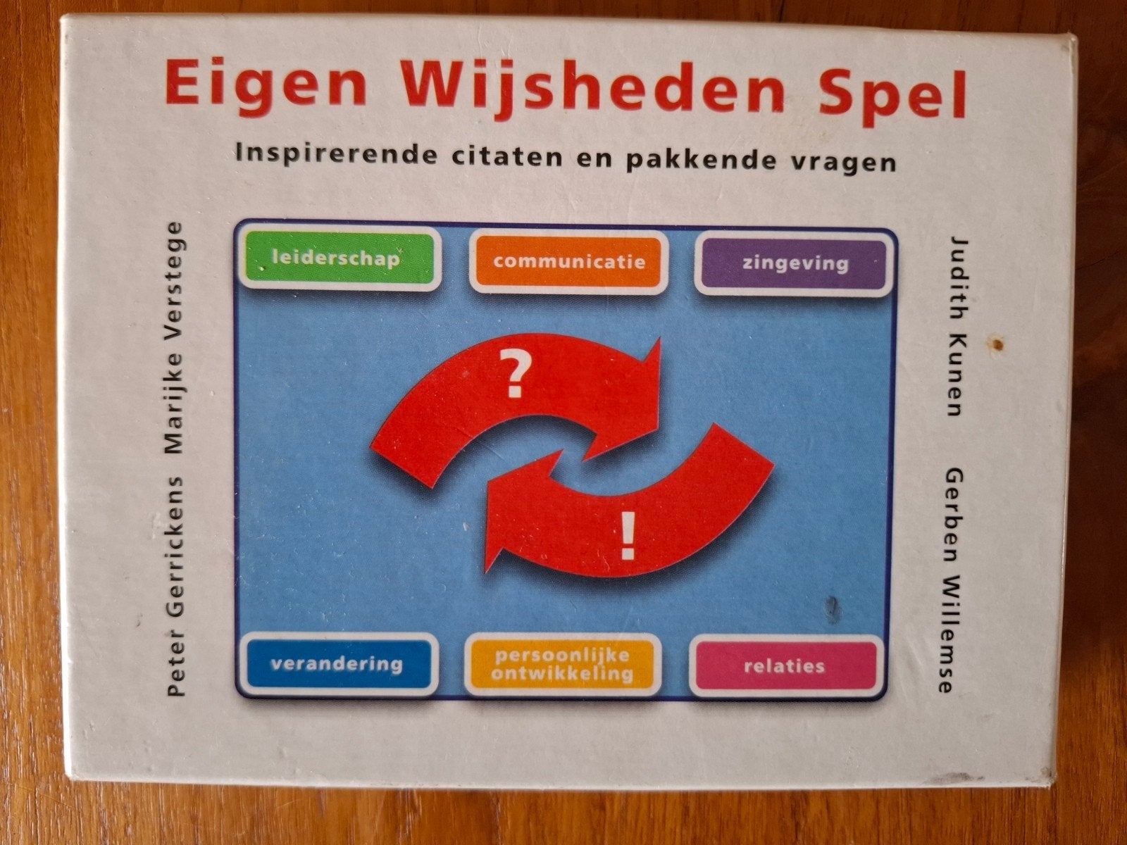 Eigen wijshedenspel Peter Gerrickens, Ophalen of Verzenden