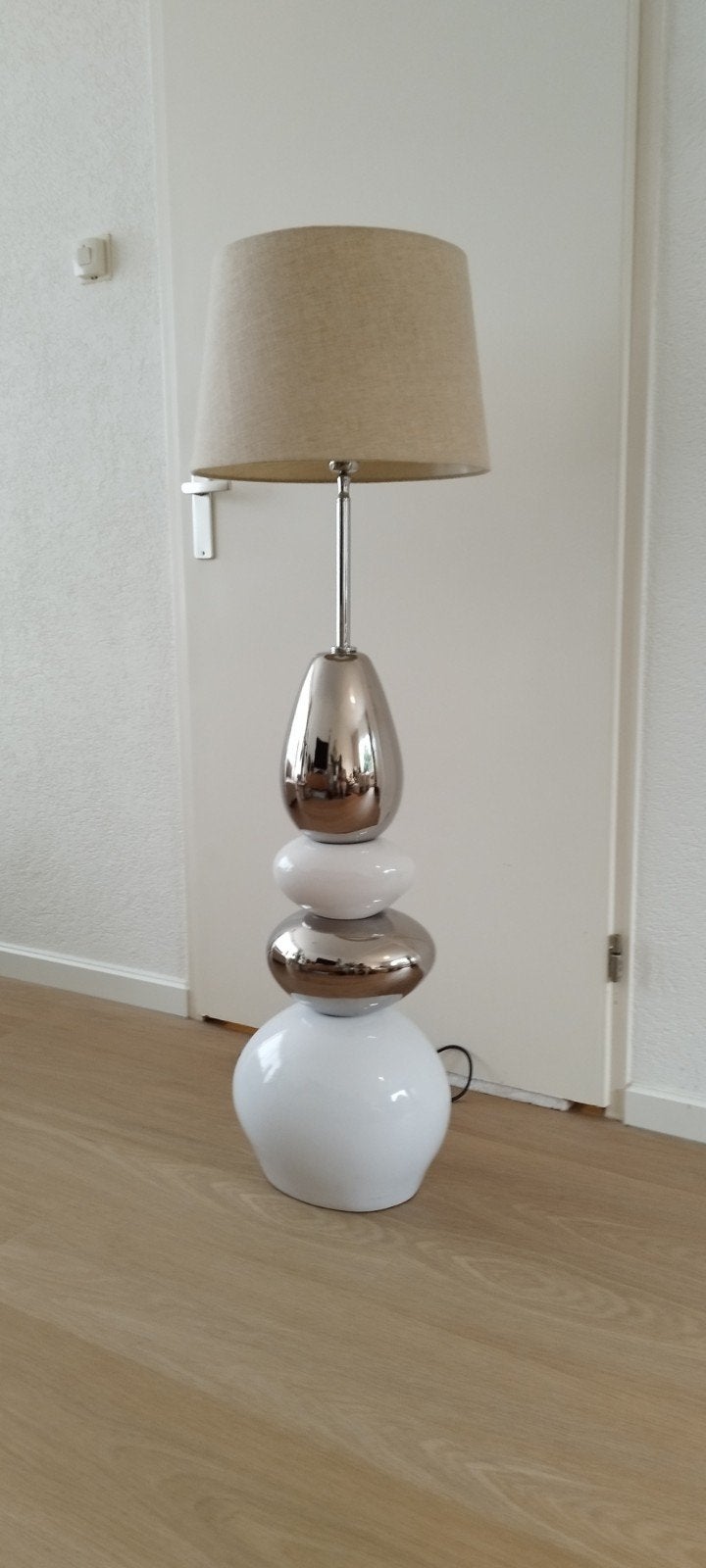 staande schemerlamp . design, Ophalen, E27 (groot), Zo goed als nieuw, Overige kleuren