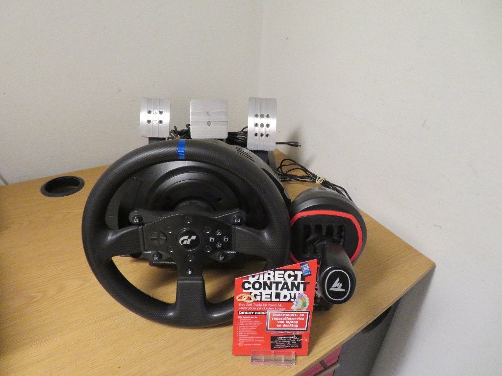 Thrustmaster T300 RS GT met shifter | Pawn Eindhoven, Ophalen, Gebruikt, Stuur of Pedalen, PlayStation 4
