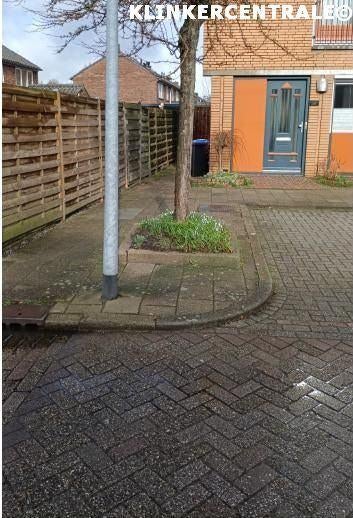SPOED ROOIKORTING 400m2 heide betonklinkers bkk bss op/inrit, Tuin en Terras, Tegels en Klinkers, Bij dit gebruikte product niet meer te achterhalen.