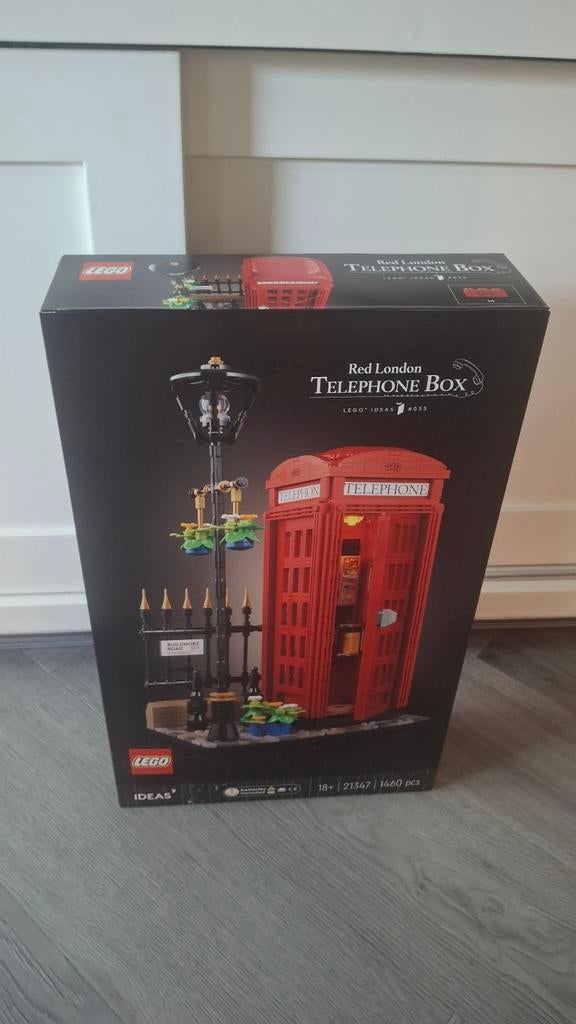 Lego london telephone box 21347, Ophalen of Verzenden, Nieuw