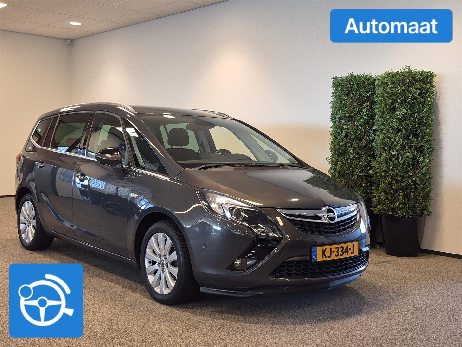 Opel Zafira Tourer Automaat 7+0 Handbediening (o.a. handbedr, Auto's, 12 maanden, Gebruikt, 4 cilinders, 7 stoelen