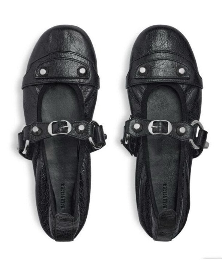 New- Balenciaga Ballerina/ Le City Ballet flats Black siz 39, Verzenden, Nieuw, Zwart