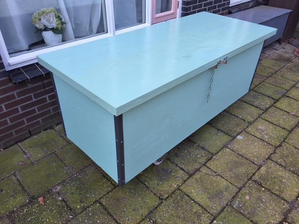 Tuinkisten kisten tuinmeubelkisten terraskisten tuinzitkist, Ophalen, Nieuw, Minder dan 50 cm, Minder dan 50 cm