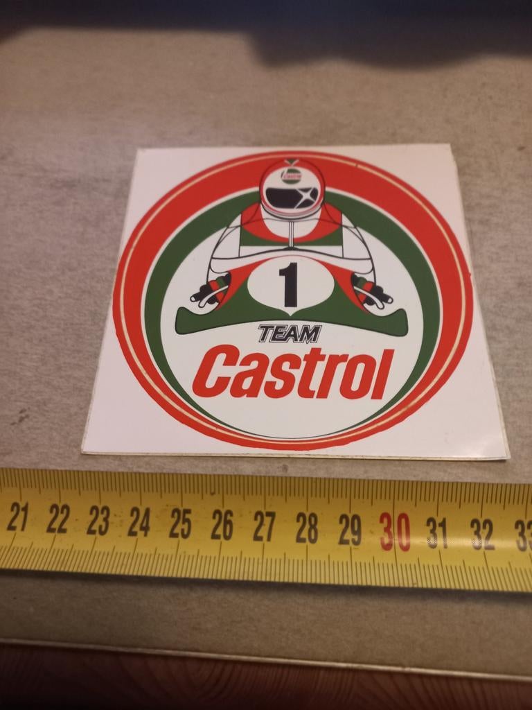 Team castrol, Ophalen of Verzenden, Zo goed als nieuw