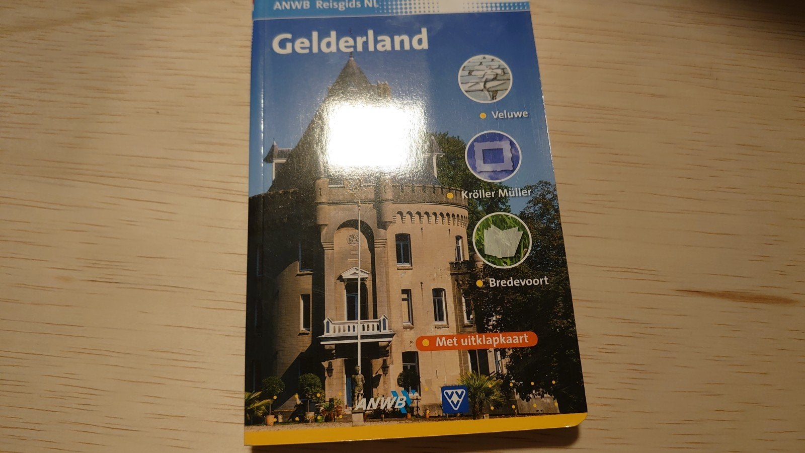 ANWB Reisgids Gelderland met uitklapkaart, Boeken, Onbekend, Ophalen of Verzenden, Zo goed als nieuw, Reisgids of -boek