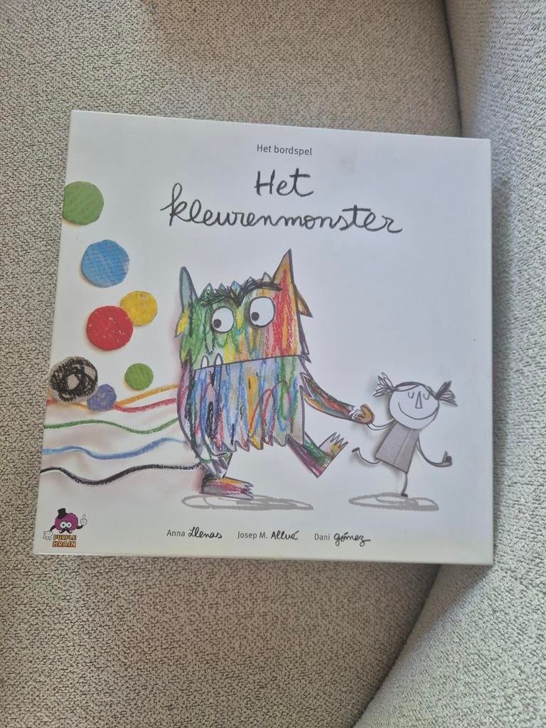 Kleurenmonster, Ophalen