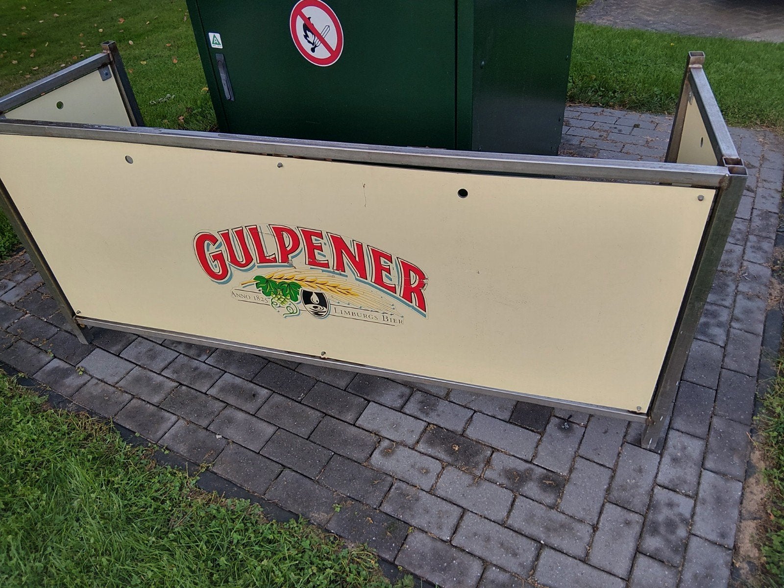 Klapbuffet biertap gulpener, Ophalen, Gebruikt