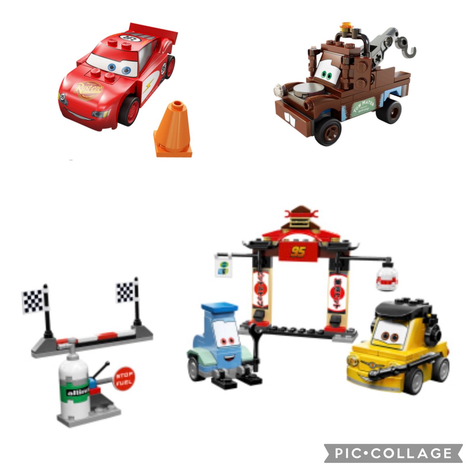 LEGO Cars set 8200, 8201, 8206 met boekjes, Gebruikt, Lego, Ophalen of Verzenden, Complete set