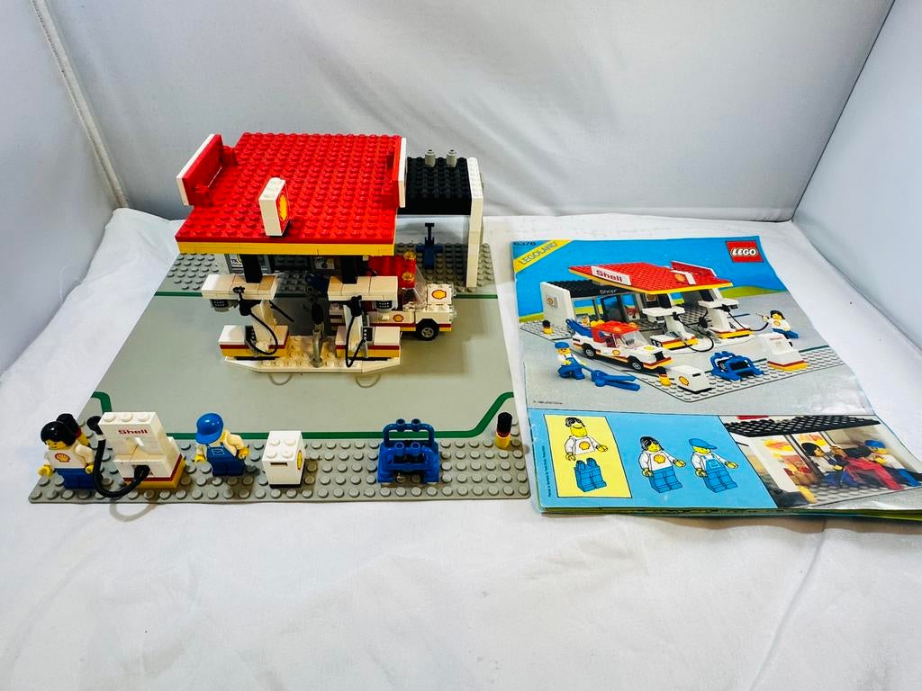Lego 6378 Service Station, Ophalen of Verzenden, Gebruikt, Complete set, Lego