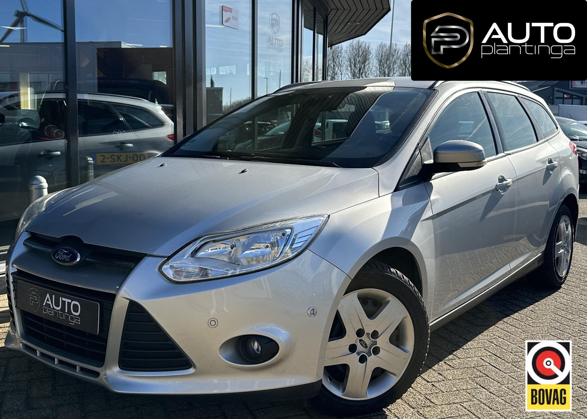 Ford Focus Wagon 1.0 EcoBoost Titanium 125PK | Onderhoudshis, Auto's, Ford, Euro 5, Gebruikt, Handgeschakeld, 1216 kg