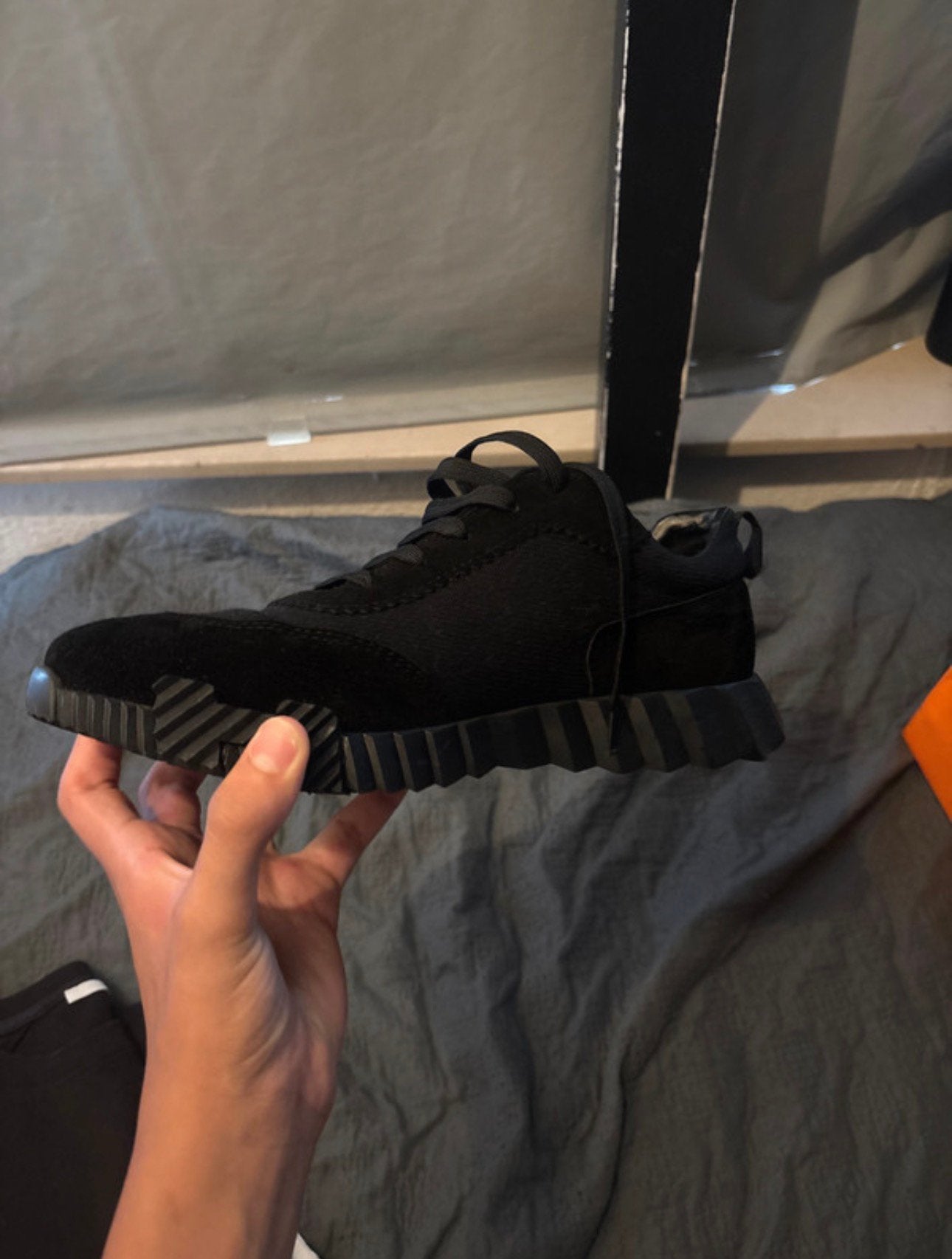 Hermes schoenen, Ophalen of Verzenden, Zo goed als nieuw, Zwart