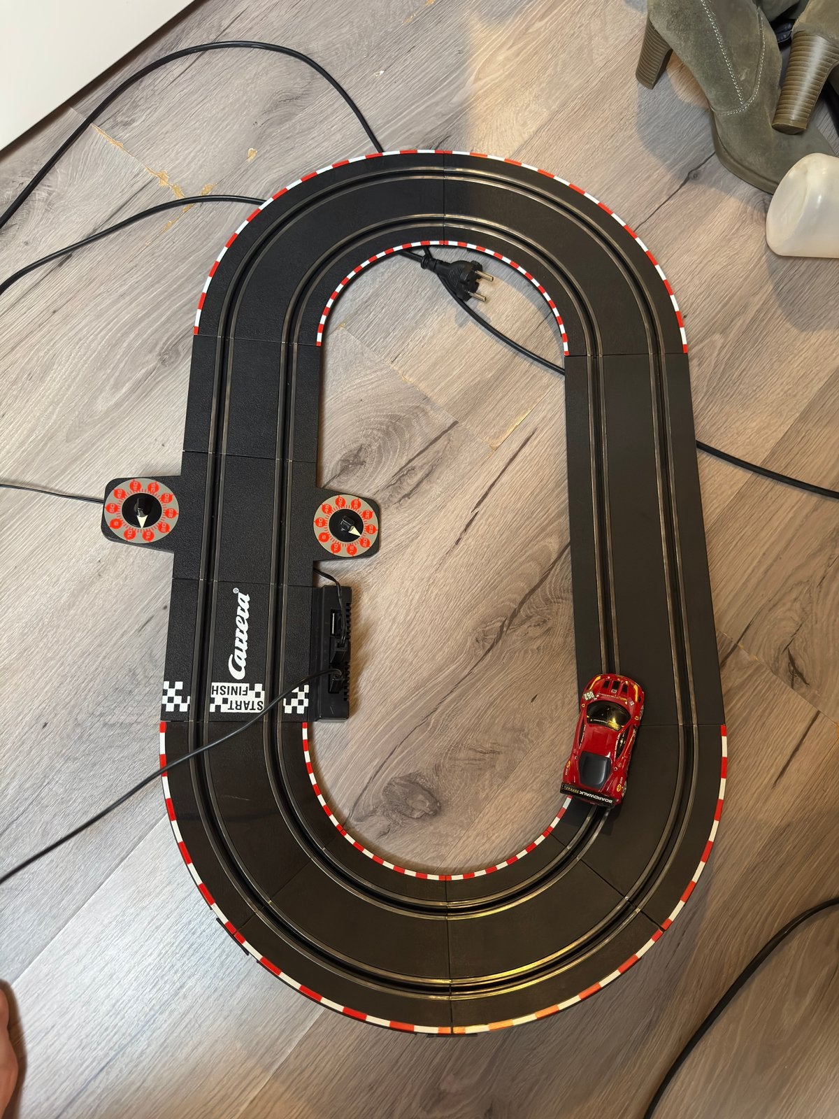 Volledige racebaan set, Ophalen, Zo goed als nieuw, Elektrisch, Overige merken