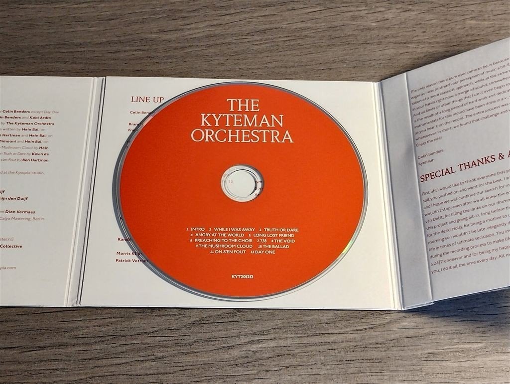 The Kyteman Orchestra ‎- The Kyteman Orchestra, Ophalen of Verzenden, Zo goed als nieuw, Jazz