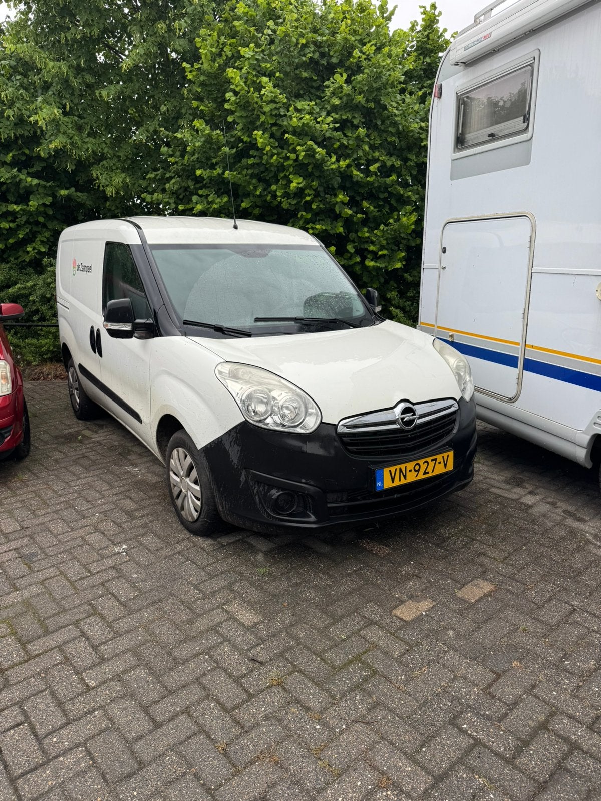 Opel Combo 13 CDTi  2015 airco km 144.325 nap, Auto's, Euro 5, Wit, Origineel Nederlands, Start-stop-systeem